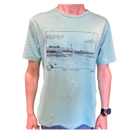 TEE SHIRT WAIMEA SURF SHOP x VISSLA ANGLET