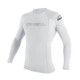 O'NEILL YOUTH BASIC SKINS L/S RASH GUARD.