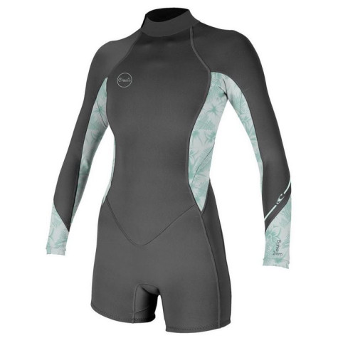 O'NEILL WMS BAHIA 2/1 BACK ZIP L/S