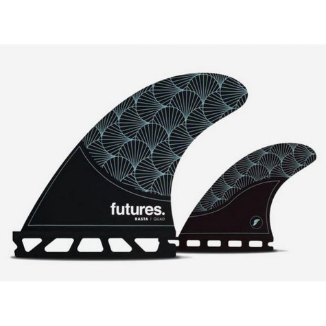 FUTURES FINS QUAD RASTA