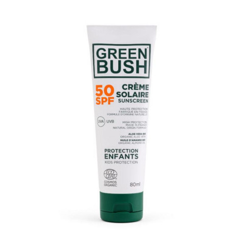 CREME SOLAIRE GREENBUSH SPF 50 BIO COSMOS