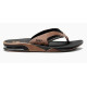 REEF FANNING BLACK/TAN
