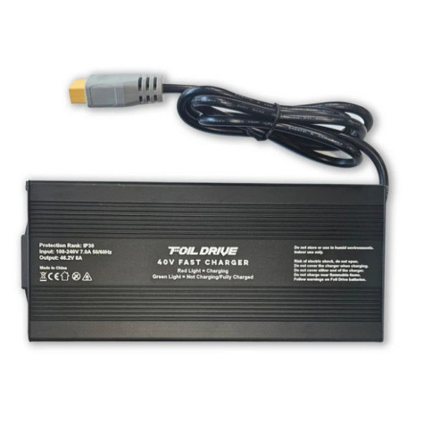 FOIL DRIVE 40V FAST CHARGER 8AMP
