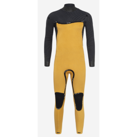 ORCA BOSSA 4/3 FZ - M BLACK STRIPPES - Combinaisons hiver hommes - Waïmea