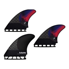 FUTURES FINS PIVOT BLACKSTIX - Thruster (3 fins) - Waïmea