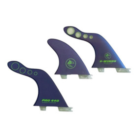 S-WINGS PRO 440 KS2 VERTE - Thruster (3 fins) - Waïmea