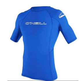 O'NEILL BASIC SKINS S/S RASH GUARD - Men's Rashguards - Waïmea