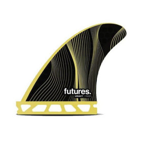 FUTURES FINS P6 RTM HEX YELLOW - Thruster (3 fins) - Waïmea